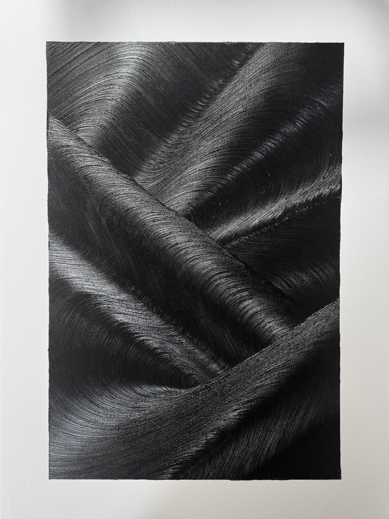 Arches 7 - Huile sur papier Arches - 56x76 cm